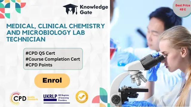 Medical, Clinical Chemistry and Microbiology Lab Technician