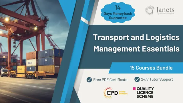 Online Transport and Logistics Management Essentials Course | reed.co.uk