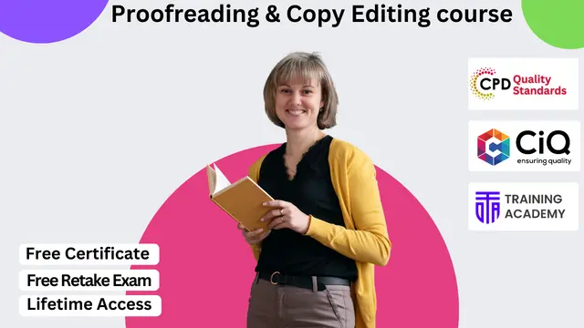 Proofreading & Copy Editing course (CPD Level 3)