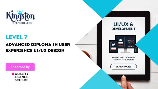Advanced Diploma in User Experience UI/UX Design - Level 7 (QLS Endorsed)