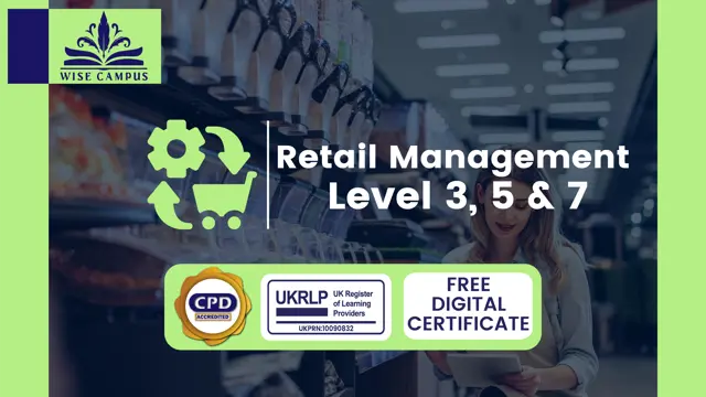 Retail Management Level 3, 5 & 7
