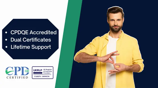 Diploma in British Sign Language (BSL) Level 1 & 2 - CPD Certified
