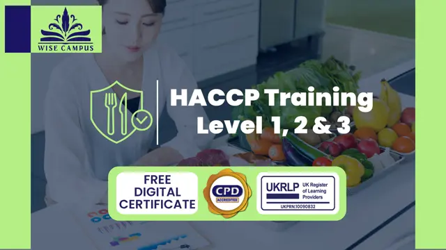 HACCP Training Level 1, 2 & 3
