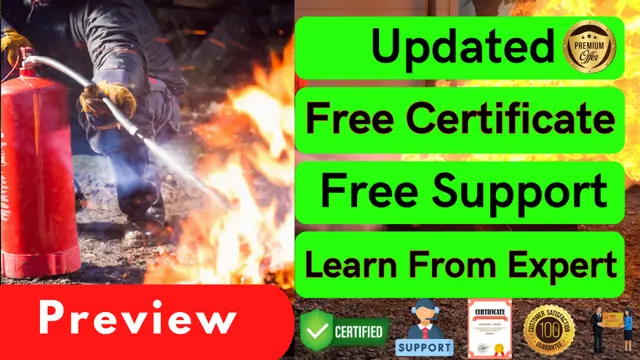 Complete Fire Safety course 