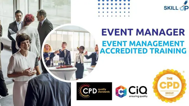 Event Manager - Event Management CPD Accredited Training