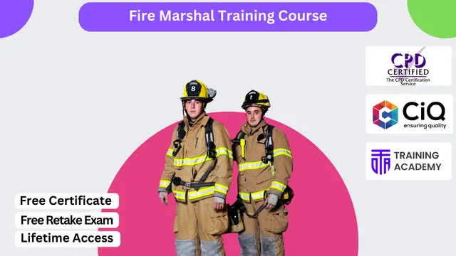 Fire Marshal Training - Level 3 - Online Course - CPDUK Accredited