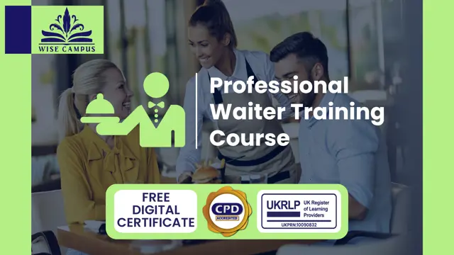 Professional Waiter Training Course - CPD Accredited