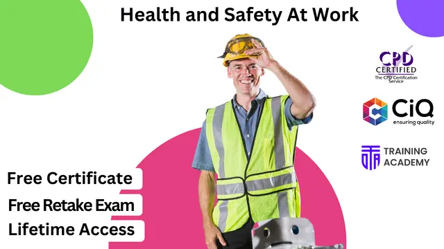 Health and Safety in the Workplace - Level 3 CPD Accredited Certification