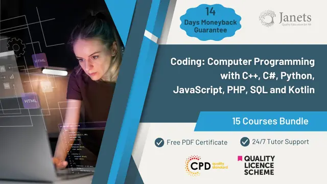 Coding: Computer Programming with C++, C#, Python, JavaScript, PHP, SQL and Kotlin