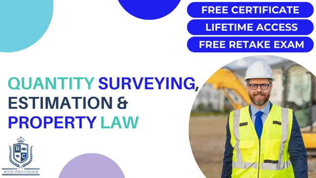 Quantity Surveying, Estimation & Property Law Diploma - CPD Certified 