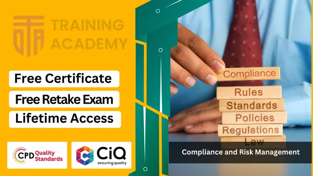 Certificate in Compliance and Risk Management - CPD Accredited
