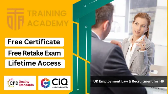 UK Employment Law & Recruitment Course for HR - Level 3 Diploma