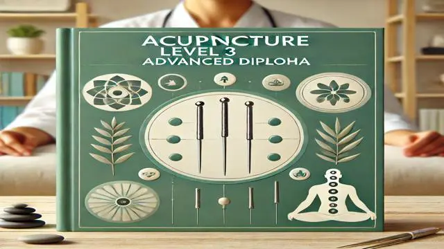 Acupuncture Level 3 Advanced Diploma