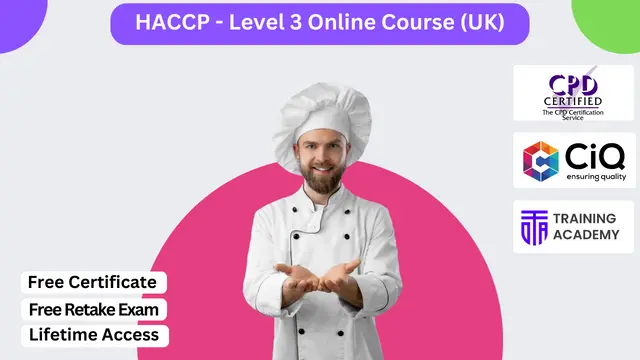 HACCP - Level 3 Online Course (UK)