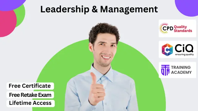 Leadership & Management Level 3 Advanced Diploma - CPD Accredited