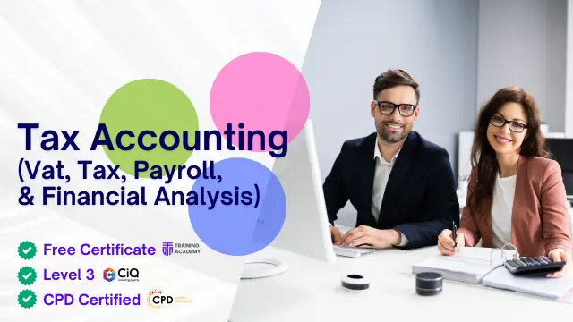 Tax Accounting (Income Tax, Vat, Payroll, Corporate Tax & Financial Analysis)