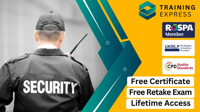 Diploma in Security Guard at QLS Level 4 With Complete Career Guide