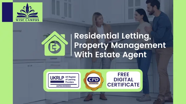 Residential Letting, Property Management With Estate Agent - CPD Certified