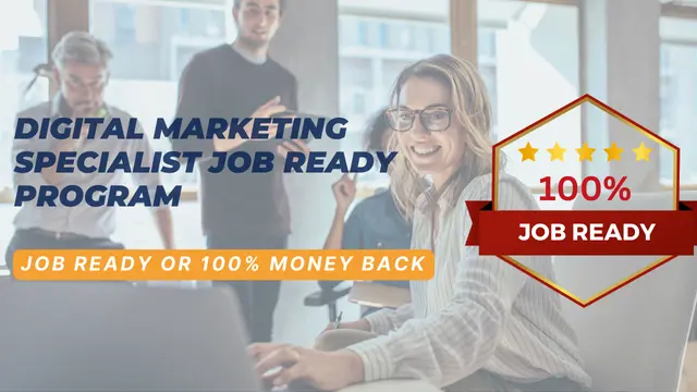 Digital Marketing Manager Job Ready Program with Career Support & Money Back Guarantee