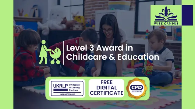Level 3 Award in Childcare & Education (CPD)
