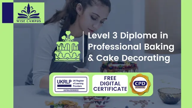 Level 3 Diploma in Professional Baking & Cake Decorating