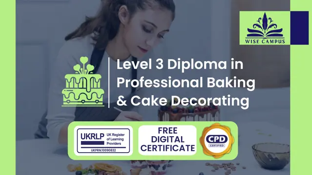 Level 3 Diploma in Professional Baking & Cake Decorating