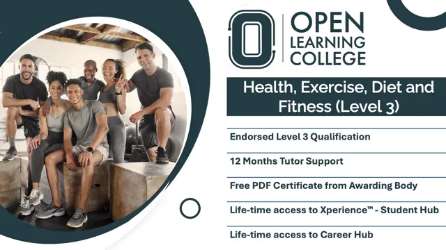 Health, Exercise, Diet and Fitness (Level 3) Diploma