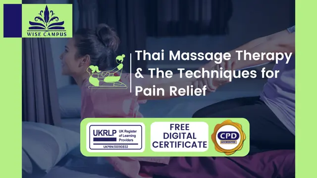 Thai Massage Therapy & The Techniques for Pain Relief