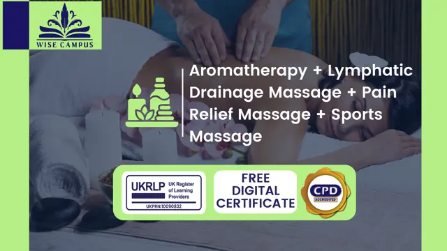 Aromatherapy + Lymphatic Drainage Massage + Pain Relief Massage + Sports Massage