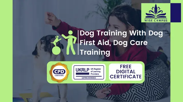 Dog Training With Dog First Aid, Dog Care Training