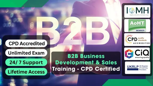 B2B Business Development & Sales Training - CPD Certified