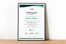IOMH Certificate Mockup