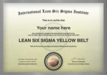 ILSSI Yellow Belt Certificate