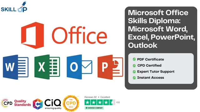 Microsoft Office Skills Diploma : Microsoft Word, Excel, PowerPoint, Outlook