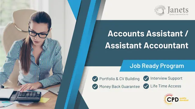 Accounts Assistant / Assistant Accountant - Job Ready Program