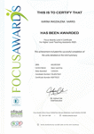 Focus Awards Certificate Sample