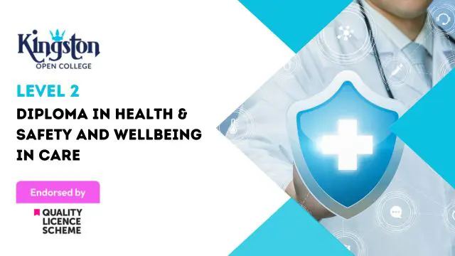 Diploma in Health & Safety and Wellbeing in Care - Level 2 (QLS Endorsed)