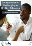 De-escalation of Hostile and Challenging behaviour flyer page 1