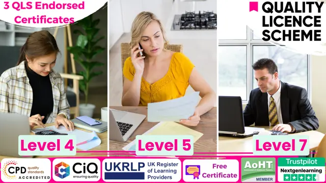 Xero Accounting, Payroll with Accounting and Finance at QLS Level 4, 5 & 7 