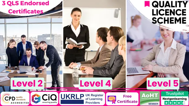 Leadership & Management, Train the Trainer & Motivation Level 2, 4 & 5 at QLS