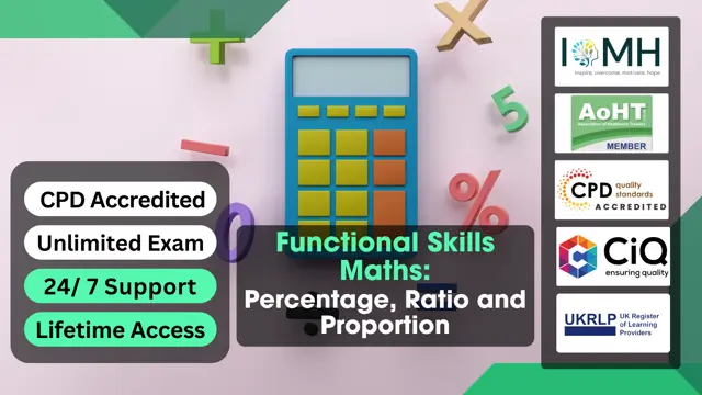 Functional Skills Maths: Percentage, Ratio and Proportion