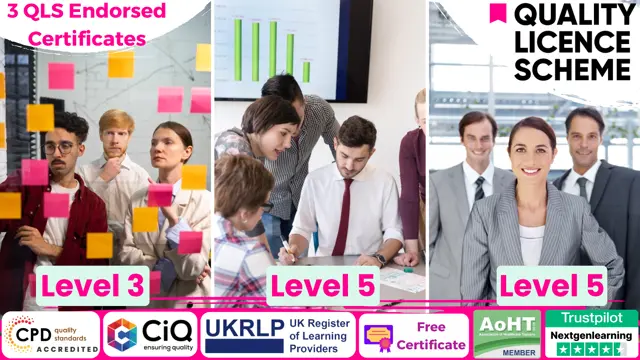 Agile Scrum, Project Management with Leadership & Management at QLS Level 3 & 5
