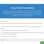 Drug Abuse Counselling Quiz Overview