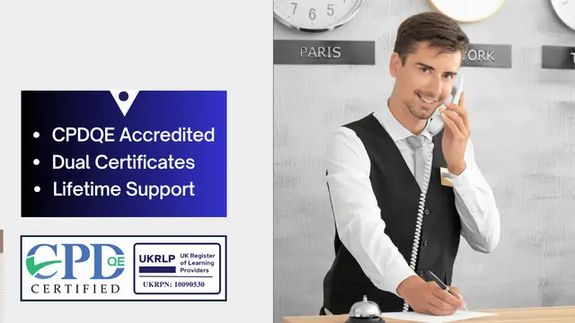 Certificate in Receptionist Training: Level 1 & 2 