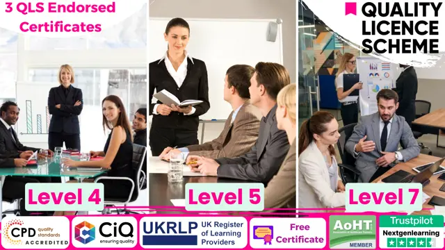 Project Management, Leadership & Train the Trainer Level 4, 5 & 7 at QLS