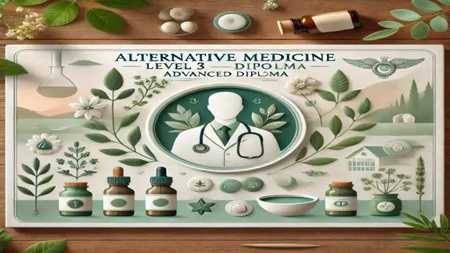 Alternative Medicine Level 3 Advanced Diploma