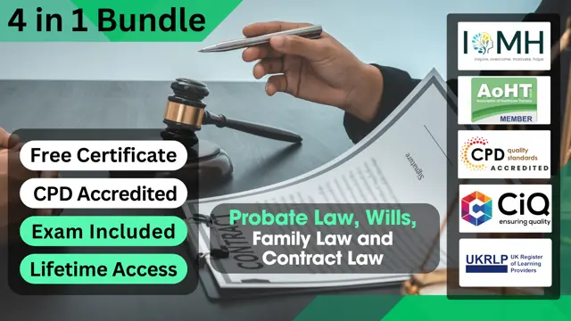 Probate Law, Wills, Family Law and Contract Law