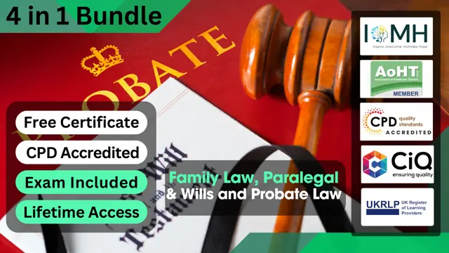 Family Law, Paralegal & Wills and Probate Law