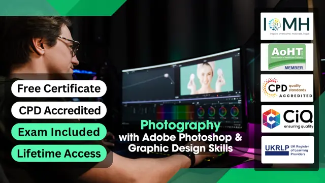 Photography with Adobe Photoshop & Graphic Design Skills