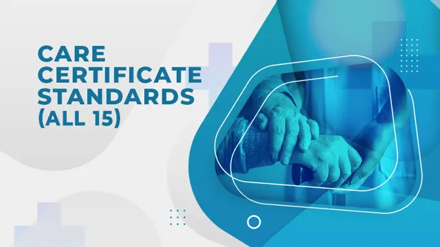 Care Certificate Standards 1 to 15